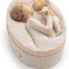Willow Tree Grandmother Keepsake Box: Hand-Painted Sculpted Jewelry Organizer for Grandmas – 'Love that Transcends the Years'