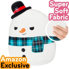 Squishmallows Official 10-Inch Ignacio The Snowman Plush | Limited Edition 2026 Jazwares Stuffed Animal | Super Soft Squishy Toy & Christmas Gift for Kids