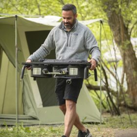 Camp Chef EX60LW Explorer 2-Burner Stove – 60,000 BTU Modular Outdoor Camping Cooktop with Windscreen