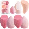 Foonbe Makeup Sponge Set - 7 Pcs Premium Blender Sponges with Case, Latex-Free & Vegan Beauty Sponges for Liquid, Cream, and Powder