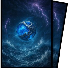 MTG Card Sleeves - Elemental Ward Series (Abyssal Tear) - 100 Count Standard Size Matte Art Sleeves with Ultra Clear Front for Magic: The Gathering