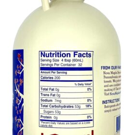 Nova Maple Syrup - 100% Pure Grade A Dark Color Maple Syrup (1 Gallon) - USA Made, All Natural, Sustainable Woodland Harvest