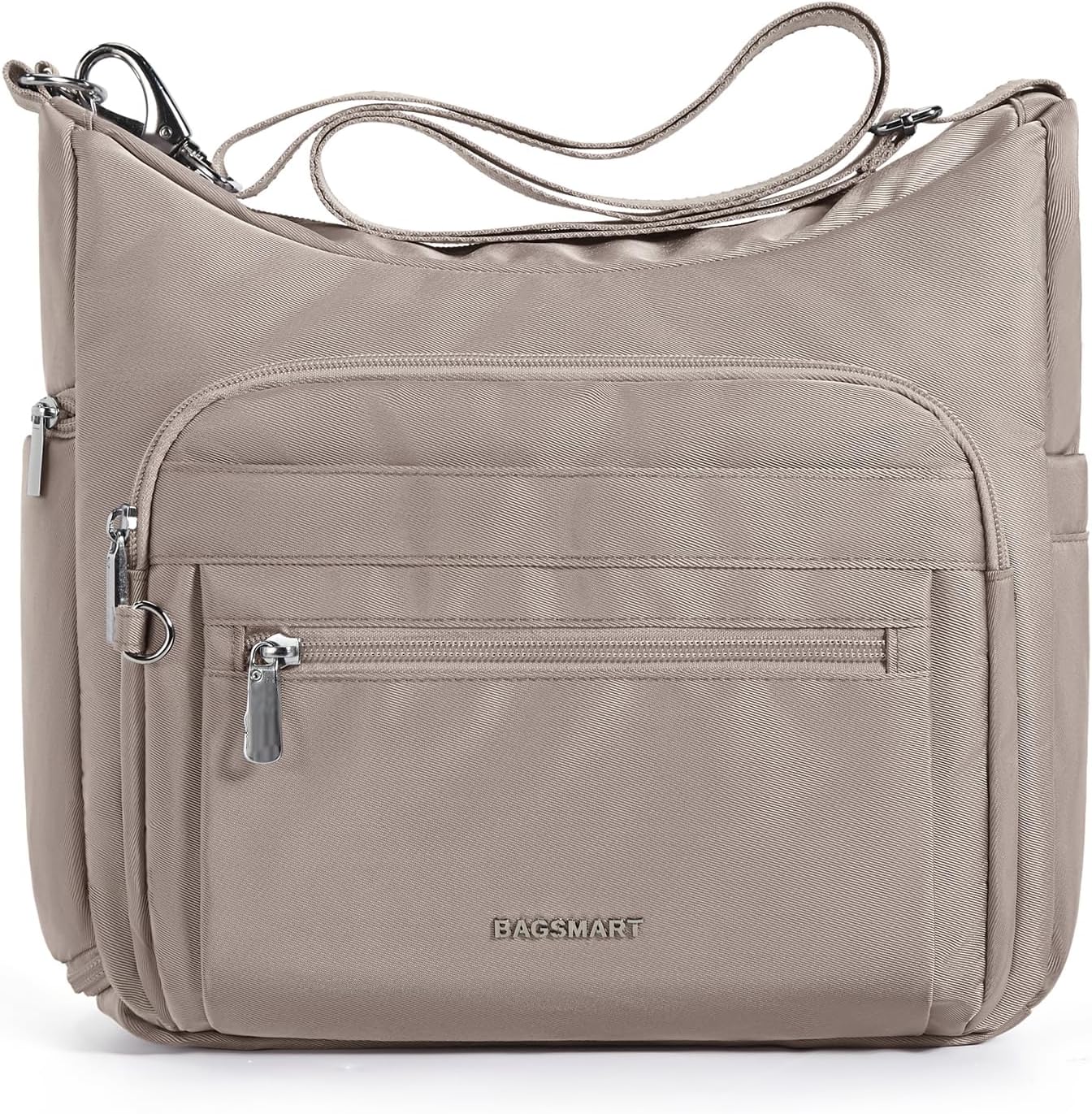 BAGSMART Convertible Tote Bag for Women – Multi-Pocket Crossbody Shoulder Purse with Top Handle