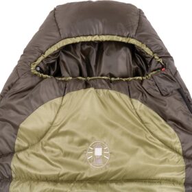 Coleman North Rim 0°F Mummy Sleeping Bag for Cold Weather - Big & Tall Camping Bag with No-Snag Zipper