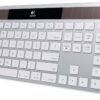Logitech K750 Solar Keyboard for Mac - Wireless, Silver (Retail Packaging)