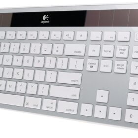 Logitech K750 Solar Keyboard for Mac - Wireless, Silver (Retail Packaging)