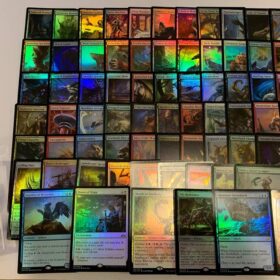 MTG Foil Collection: 70 Foil Magic the Gathering Cards w/ 1 Planeswalker & 5 Rares