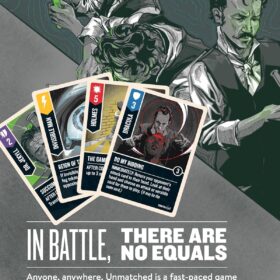 Restoration Games Unmatched: Cobble & Fog – Strategy Board Game Expansion Featuring Sherlock Holmes, Dracula, Jekyll & Hyde, and The Invisible Man