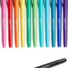 Amazon Basics Felt Tip Marker Pens – 12-Count Assorted Color Set for Journaling, Drawing, and Writing
