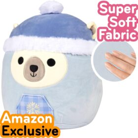 Squishmallows Official 10-Inch Brooke the Polar Bear Plush | 2026 Limited Edition Jazwares Stuffed Animal | Ultra-Soft Squishy Toy Gift for Kids