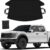 EcoNour Windshield Snow Cover – Waterproof 600D Oxford Ice & Sun Protector for SUVs, Trucks & Vans – X-Large 74”x43”