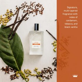 Cremo Men's Cologne Spray - Spice & Black Vanilla, 3.4 Fl Oz Long-Lasting Fragrance