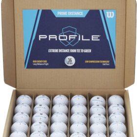 Wilson Profile Distance Golf Balls - 36 Pack - Long Distance & Low Compression Soft Feel