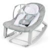 Ingenuity Keep Cozy 3-in-1 Grow with Me Vibrating Baby Bouncer and Toddler Rocker – Weave