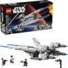 LEGO Star Wars Rebel U-Wing Starfighter 75399; Buildable Rebel Alliance Vehicle with Minifigures of Cassian Andor, K-2SO & Dedra Meero; Gift for Kids Ages 8+