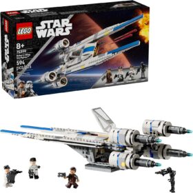 LEGO Star Wars Rebel U-Wing Starfighter 75399; Buildable Rebel Alliance Vehicle with Minifigures of Cassian Andor, K-2SO & Dedra Meero; Gift for Kids Ages 8+