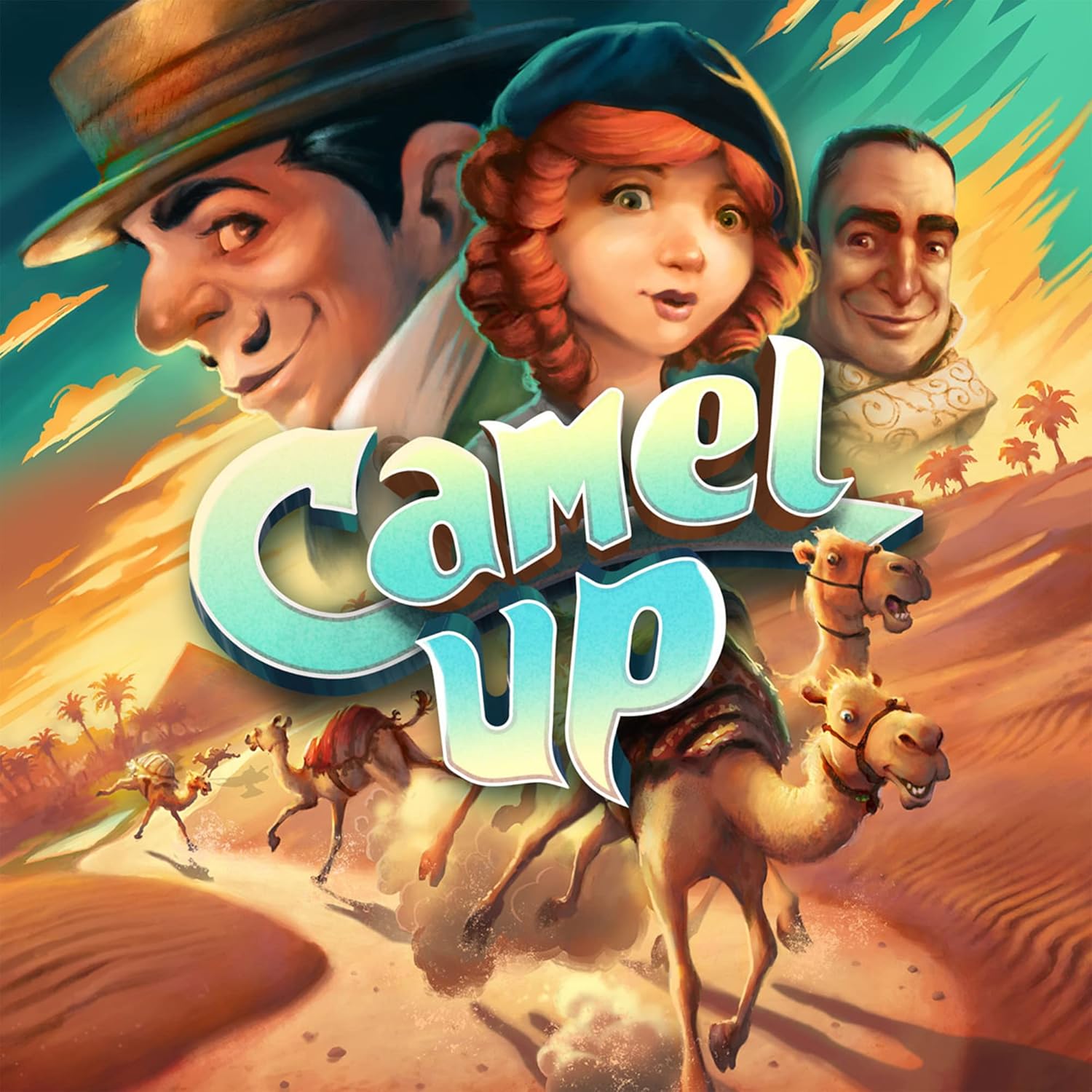Camel Up (Second Edition) - The Ultimate Betting & Bluffing Board Game for Family Game Night