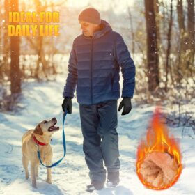 ihuan Winter Waterproof Gloves for Men & Women - Thermal Ski, Cycling & Driving Gloves with Touchscreen Fingers