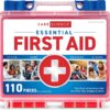 Care Science First Aid Kit (110-Piece) | Compact Medical Emergency Bag for Home, Office, Travel, Car, Camping & Sports - Physician Recommended Supplies