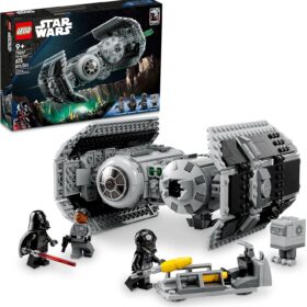LEGO Star Wars TIE Bomber 75347 Building Set with Darth Vader & Gonk Droid - 625 Piece Collectible Starfighter Toy