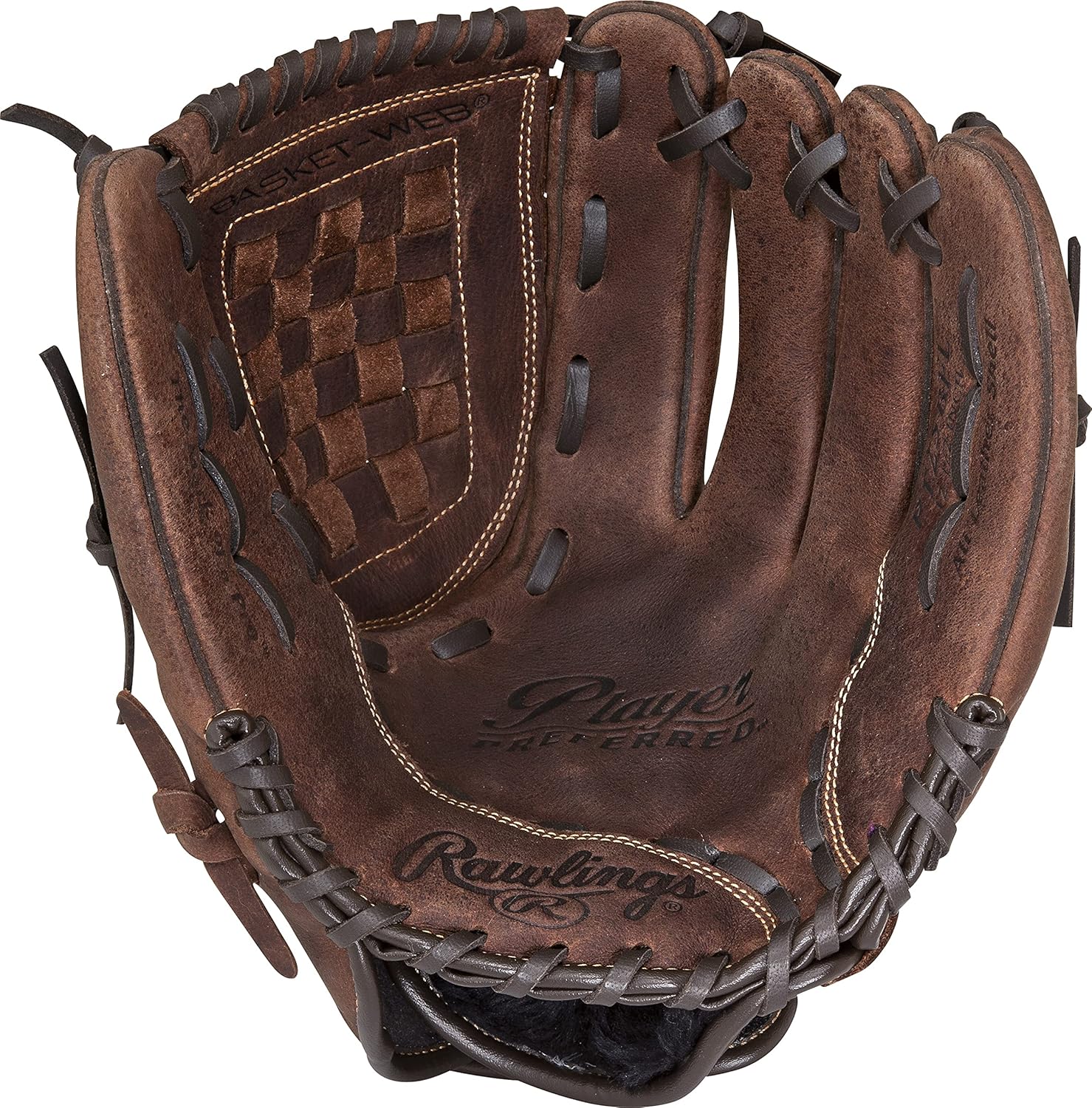 Rawlings Player Preferred Series Baseball & Softball Glove – Pro-Style Pattern & Quick Break-In Leather for Adult Recreational Play