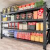 7000LBS Heavy Duty Garage Shelving Unit – 79-Inch Wide Industrial Steel Storage Rack with Adjustable Shelves, 5-Tier Metal Organizer for Warehouse, Basement, and Workshop (79" W x 24" D x 79" H)