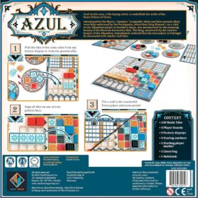 Azul Board Game – Award-Winning Strategy Game for Family Game Night, Ages 8 & Up