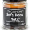 Bofa Deez Nutz 6oz Double Pour Scented Candle – Hilarious Prank Gift with Banana Nut Bread & Hazelnut Vanilla – 40 Hour Burn Time for Stress Relief & Home Décor