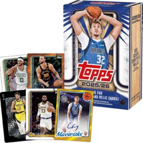 2025-26 Topps Basketball Value Box - Factory Sealed Set with Rookie Cards, Inserts, and Autograph Relics