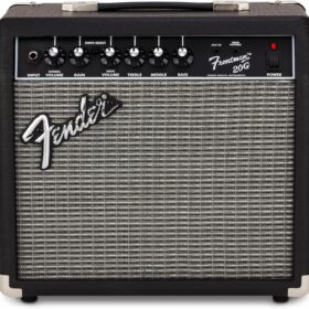 Fender Frontman 20G 20-Watt Electric Guitar Amplifier with 6-Inch Speaker, Clean & Drive Channels, Headphone Jack