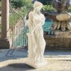 YOLENY 51" Roman Goddess Nymph Statue - Magnesium Oxide Large Outdoor Garden Sculpture for Patio, Lawn & Entryway