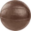 Retrospec Core Weighted Medicine Ball - Soft Touch Vegan Leather Strength & Conditioning Slam Ball - Available 4lb to 30lb