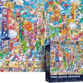 Antelope Time Square Adventure 1000 Piece Jigsaw Puzzle - Vibrant High-Resolution Art, Dust-Free Matte Finish, Precision Cut for Adults & Teens