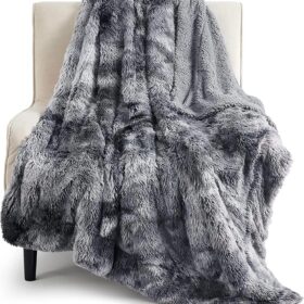 Bedsure GentleSoft Faux Fur Throw Blanket – Ultra-Plush Reversible Sherpa Fleece Bedding for Couch & Sofa
