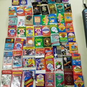 50 Vintage Baseball Card Wax Packs (1986-1994) – Sealed Lot Featuring Hall of Famers & Rookie Cards