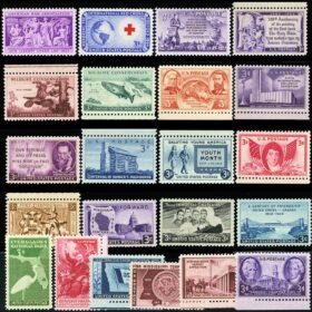 50 Vintage US Postage Stamps – Over 60 Years Old – Historic Mint Collection for Collectors & Hobbyists