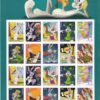 USPS Forever Postage Stamps Bugs Bunny Sheet of 20 – Celebrating 80 Years & 10 Classic Masquerades