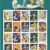 USPS Forever Postage Stamps Bugs Bunny Sheet of 20 – Celebrating 80 Years & 10 Classic Masquerades