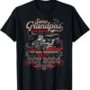 Vintage Hot Rod Grandpa Gift T-Shirt – Classic Car Lover Graphic Tee for Grandfathers