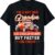 Cool Hot Rod Grandpa T-Shirt - Funny Racing Car Gift for Gearhead Grandpas