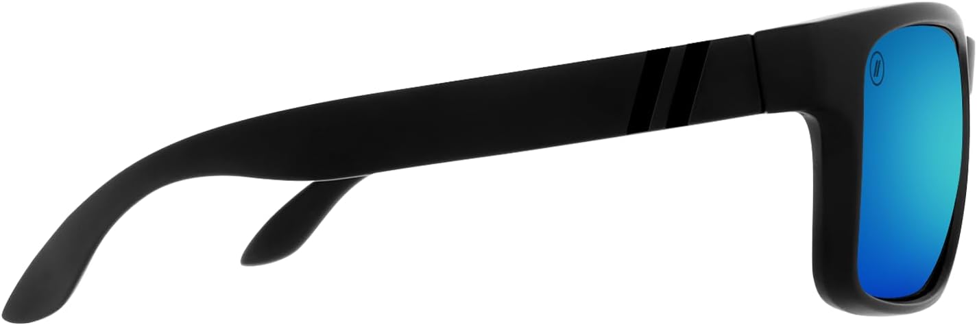 Blenders Eyewear Canyon Series – Polarized Sunglasses for Men & Women with 100% UV Protection, Durable Matte Wraparound Frame