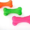Hartz DuraPlay Bacon Scented Large Dog Toy Bones, 3-Pack Squeaky Latex Chew Toys