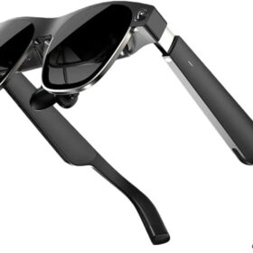 XREAL Air 2 Ultra AR Glasses – 1080p Micro-OLED Display with 52° FOV, 6DoF Tracking, 385'' Virtual Theater, and 3D HD Support for XREAL One & One Pro