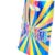 Leona Co 10-Count Colorful Birthday Party Favor Bags – 6" x 10" Durable Plastic Loot Bags with Handles for Kids, Boys & Girls