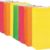 10-Pack Neon Paper Bags with Gusseted Bottoms – Vibrant Assorted Colors for Party Favors, Gifts & Crafts