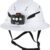 Klein Tools 60407T2RL Vented Full Brim Hard Hat with Rechargeable Headlamp - Type 2 Class C
