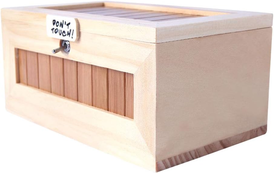 Useless Box with Attitude - Electronic Desktop Toy & Practical Joke Gift