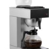SYBO Commercial Coffee Maker 12-Cup Pour Over Brewer with Dual Warmers & Glass Carafes, Stainless Steel Restaurant Grade Drip Machine (SF-CB-2GA)