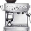 Breville Barista Express Impress Espresso Machine | Brushed Stainless Steel | 3rd Gen Dual Heating System