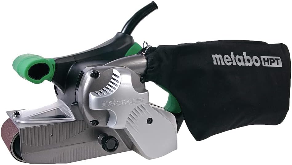 Metabo HPT SB8V2 Belt Sander, 3 x 21 Inch, 9.0 Amp Variable Speed with Soft Grip and Dust Bag